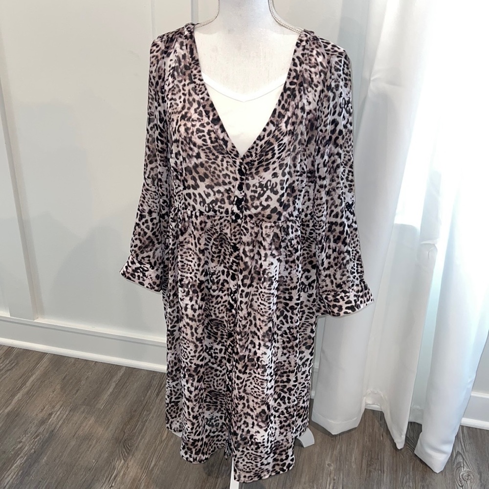 NWT Torrid Leopard Print Gorgeous Dress